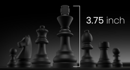 Tournament size pieces & board